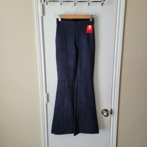 Spanx Faux Suede Flare Pants - Picture 3 of 11
